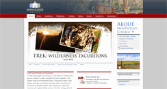 Desktop Screenshot of monticellocollege.org
